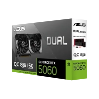 ASUS Dual GeForce RTX 5060 8GB GDDR7 OC Edition Graphics Card